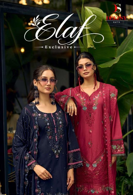 Deepsy suits elaf exclusive dress material wholesale